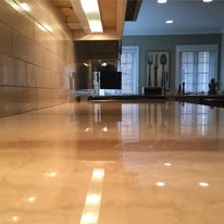 Refinished Marble Floor