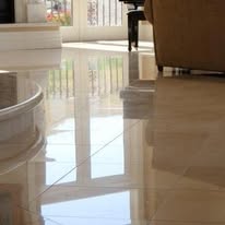 Glossy Marble Entryway