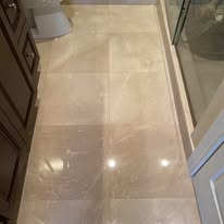 Restored Travertine Floor